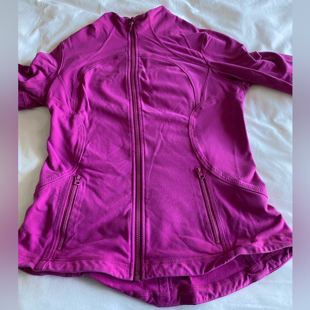 Lululemon Pink/Magenta Jacket size 12